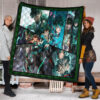 Midoriya Izuku My Hero Academia Premium Quilt Blanket Anime Home Decor Custom For Fans 1