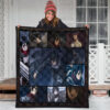 Mikasa Ackerman Attack On Titan Premium Quilt Blanket Anime Home Decor Custom For Fans 3