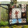 Mikasa Ackerman Attack On Titan Premium Quilt Blanket Anime Home Decor Custom For Fans 13