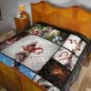 Mikasa Ackerman Attack On Titan Premium Quilt Blanket Anime Home Decor Custom For Fans 19
