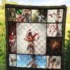 Mikasa Ackerman Attack On Titan Premium Quilt Blanket Anime Home Decor Custom For Fans 5