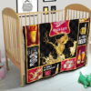 Miller High Life Quilt Blanket All I Need Is Beer Gift Idea 21