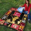 Miller High Life Quilt Blanket All I Need Is Beer Gift Idea 9