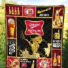 Miller High Life Quilt Blanket All I Need Is Beer Gift Idea 5