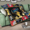 Miller Lite Quilt Blanket All I Need Is Beer Gift Idea 17