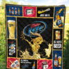 Miller Lite Quilt Blanket All I Need Is Beer Gift Idea 5