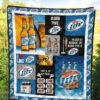 Miller Lite Quilt Blanket Funny Gift For Beer Lover 5