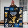 Modelo Especial Quilt Blanket All I Need Is Beer Gift Idea 3