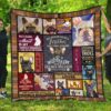 Mommy French Bulldog Quilt Blanket 1