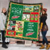 Mountain Dew Quilt Blanket For Soft Drink Lover 1