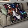 Muzan Kibutsuji Demon Slayer Premium Quilt Blanket Anime Home Decor Custom For Fans 15