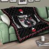 Naruto Anime Itachi Sharingan Jutsu Uchiha Symbol Patterns Premium Quilt Blanket 17