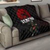 Naruto Anime Itachi Uchiha Crow Fading Silhouette Premium Quilt Blanket 13