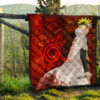 Naruto Anime Naruto Hokage Battle Moments Background Premium Quilt Blanket 13