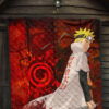 Naruto Anime Naruto Hokage Battle Moments Background Premium Quilt Blanket 7