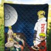 Naruto Anime Naruto Sage Mode And Minato Hokage Galaxy Premium Quilt Blanket 5