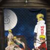 Naruto Anime Naruto Sage Mode And Minato Hokage Galaxy Premium Quilt Blanket 7