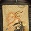 Naruto Anime Naruto Six Paths Sage Mode Orange Theme Premium Quilt Blanket 7