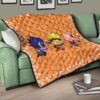 Naruto Anime Premium Quilt - Cute Chibi Team 7 Naruto Sasuke Sakura Finger Jutsu Quilt Blanket 17