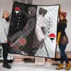 Naruto Anime Premium Quilt - Itachi And Susuke Uchiha Clan Back To Back Quilt Blanket 1