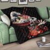 Naruto Anime Premium Quilt - Jiraiya With Gama Keeper Toad Ramen Bowl Quilt Blanket 17