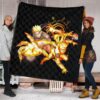 Naruto Anime Premium Quilt - Naruto Fighting Bijuu Mode Eight Trigram Seal Quilt Blanket 1