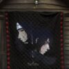 Naruto Anime Premium Quilt - Sasuke With Reincarnation Itachi Hatress Quilt Blanket 7