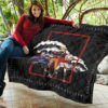 Naruto Anime Premium Quilt Team 7 Naruto Sasuke Sakura Fighting Quilt Blanket 11