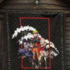 Naruto Anime Premium Quilt Team 7 Naruto Sasuke Sakura Fighting Quilt Blanket 7