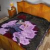 Naruto Anime Sasuke Uchiha Susano Power Grey Premium Quilt Blanket 19