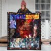 Naruto Main Characters Premium Quilt Blanket Anime Home Decor Custom For Fans 3