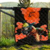 Naruto Uzumaki Premium Quilt Blanket Anime Home Decor Custom For Fans 13