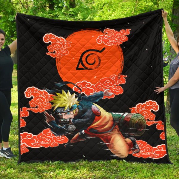 Naruto Uzumaki Premium Quilt Blanket Anime Home Decor Custom For Fans