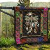 Native Dragonfly Dreamcatcher Quilt Blanket Bedding Decor Idea 9