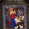 Nativity Christmas Scene Quilt Blanket Xmas Gift Idea 7