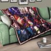 Nezuko Kamado Demon Slayer Premium Quilt Blanket Anime Home Decor Custom For Fans 17