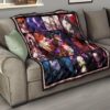 Nezuko Kamado Demon Slayer Premium Quilt Blanket Anime Home Decor Custom For Fans 15