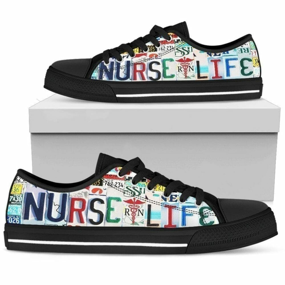 Nurse Life Men Sneaker Style Nurse Gift Idea