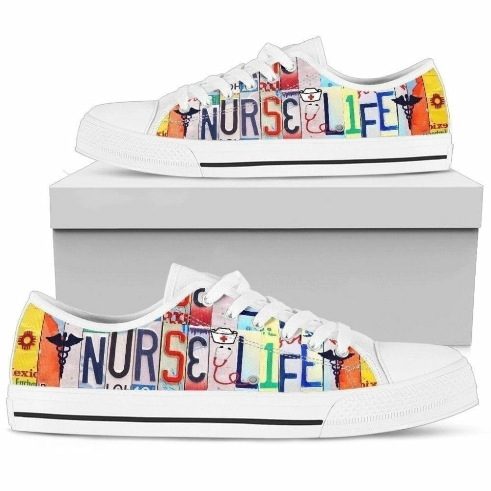 Nurse Life Women Sneakers Style Funny Gift