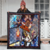 One Might My Hero Academia Premium Quilt Blanket Anime Home Decor Custom For Fans 3
