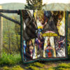 One Might My Hero Academia Premium Quilt Blanket Anime Home Decor Custom For Fans 13