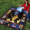 Pabst Blue Ribbon Quilt Blanket All I Need Is Beer Gift Idea 9