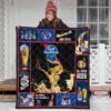 Pabst Blue Ribbon Quilt Blanket All I Need Is Beer Gift Idea 3