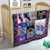 Pabst Blue Ribbon Quilt Blanket Funny Gift For Beer Lover 21