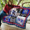 Pabst Blue Ribbon Quilt Blanket Funny Gift For Beer Lover 11