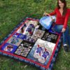 Pabst Blue Ribbon Quilt Blanket Funny Gift For Beer Lover 9