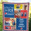 Pepsi Quilt Blanket Funny Gift For Soft Drink Lover 5