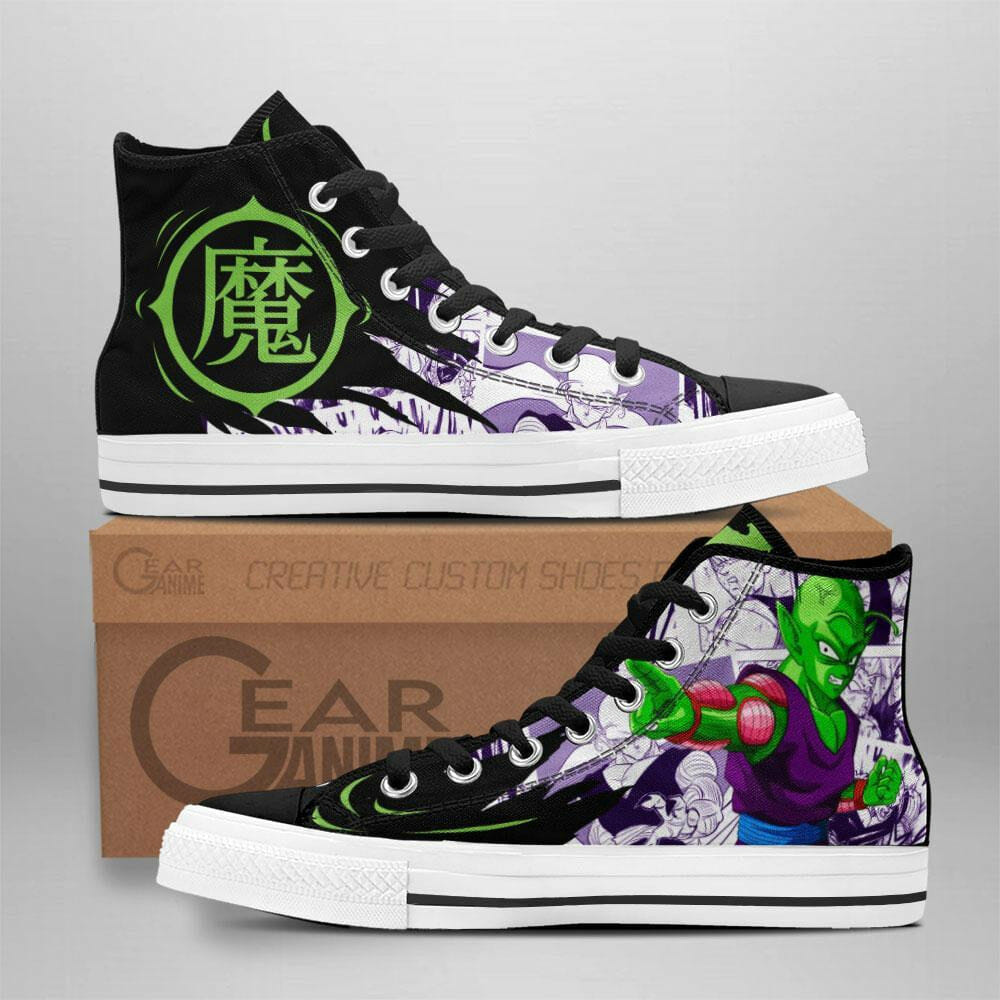 Piccolo High Top Shoes Custom Manga Anime Dragon Ball Sneakers