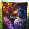 Pokemon Anime Pokemon X And Y Evolutions Fantastic Planet Premium Quilt Blanket 5