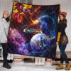 Pokemon Anime Pokemon X And Y Evolutions Fantastic Planet Premium Quilt Blanket 1